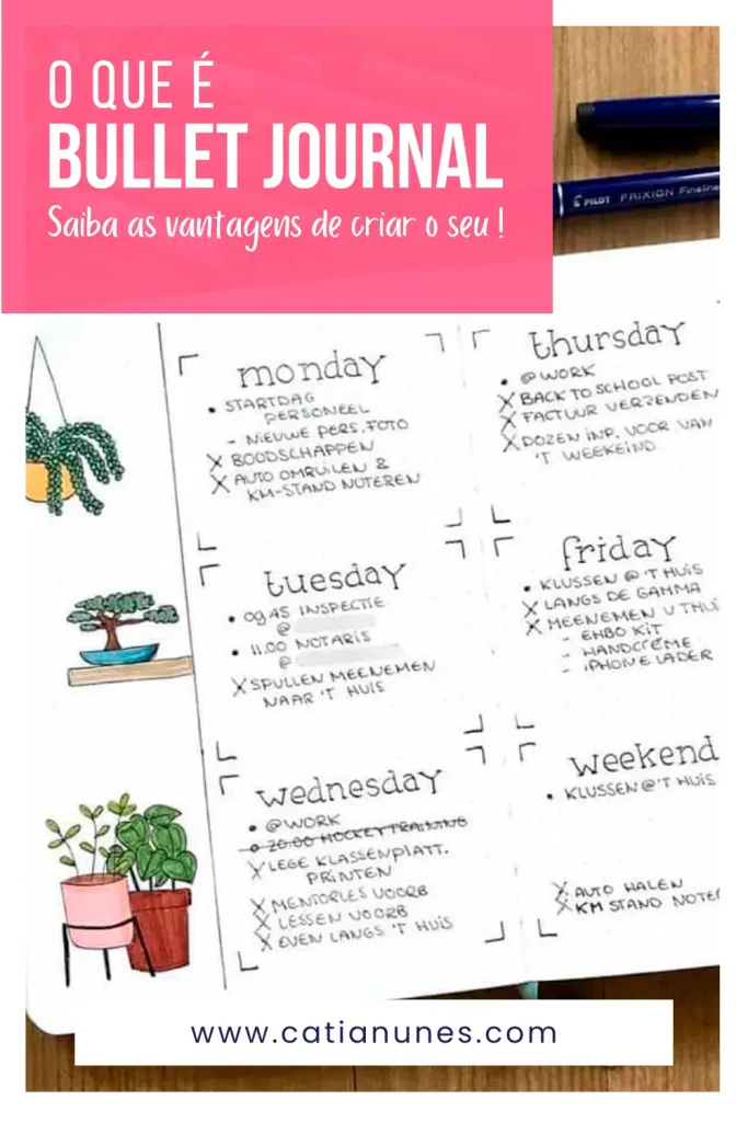 o que e bullet journal saiba as vantagens de criar o seu pinterest