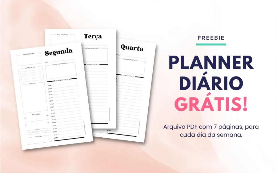 Planner Diário - Freebie