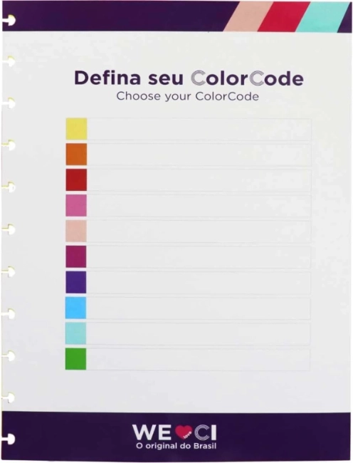 como funciona o caderno de discos colorcode caderno inteligente